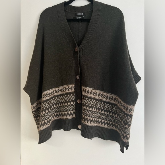 Nwot Coupe Collection Italian Alpaca Cardigan Short Sleeve Size S. - Picture 2 of 3